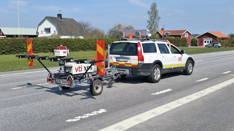 Vägytemätning.
