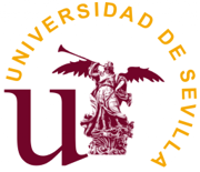 University of Seville logo, linked to website.