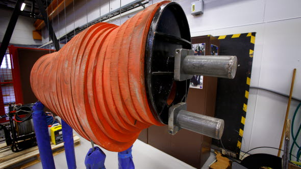 Moose model for crash testing.